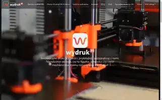 Wydruk3d-krakow.pl Screenshot 2024-07-09 09:07:54