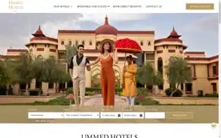 Ummedhotels.com Screenshot 2024-04-17 10:43:05