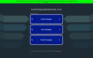 Kashmirparadisetravels.com Screenshot 2024-04-26 23:36:35