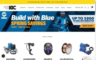 Weldingsuppliesfromioc.com Screenshot 2024-05-15 01:17:03