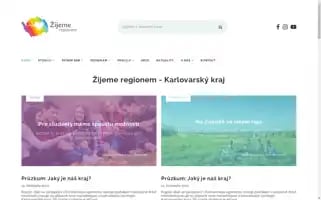 Zijemeregionem.cz Screenshot 2024-07-08 08:27:05