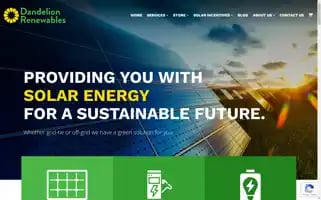 Dandelionrenewables.com Screenshot 2024-06-12 14:55:59