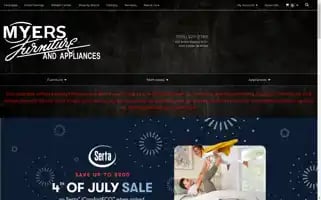 Myersfurnitureonline.com Screenshot 2024-06-13 14:46:30