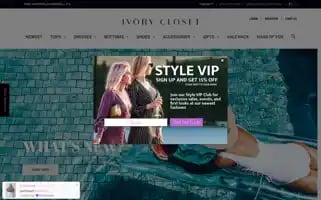 Ivorycloset.com Screenshot 2024-05-05 04:08:52