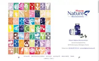 Pharmnaturemicronutrition.fr Screenshot 2024-05-19 12:58:13