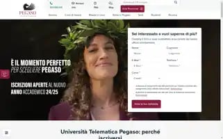 Unipegaso.it Screenshot 2024-07-04 21:46:08