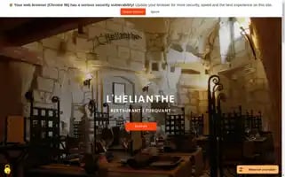 Restaurant-helianthe.fr Screenshot 2024-07-03 11:05:06
