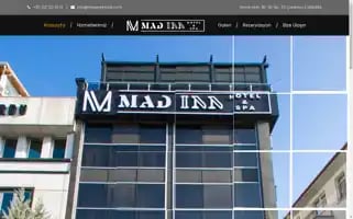 Madinnhotel.com Screenshot 2024-04-19 11:50:36