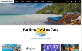 Funtimestravelandtours.com Screenshot 2024-04-17 14:39:03
