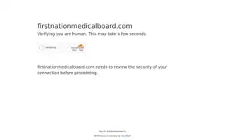 Firstnationmedicalboard.com Screenshot 2024-07-09 21:25:14