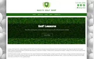 Bucksgolfshop.com Screenshot 2024-07-06 08:37:49
