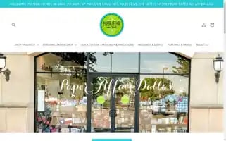 Paper-affair-dallas.myshopify.com Screenshot 2024-06-13 16:35:17