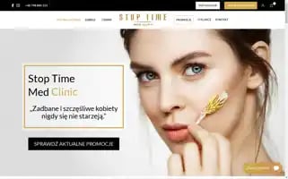 Stoptime-medclinic.pl Screenshot 2024-05-25 12:58:15