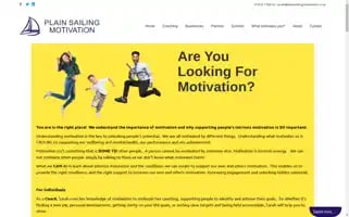 Plainsailingmotivation.co.uk Screenshot 2024-06-15 02:08:20