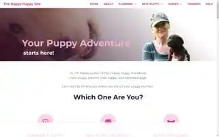 Thehappypuppysite.com Screenshot 2024-05-14 09:08:41