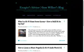 Escapistsadvisor.blogspot.com Screenshot 2024-06-16 09:58:05