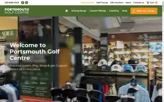 Portsmouthgolfcentre.co.uk Screenshot 2024-05-13 11:16:03