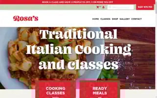 Rosastraditionalitaliancooking.com Screenshot 2024-07-01 16:44:44