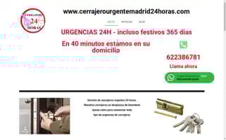 Cerrajerourgentemadrid24horas.com Screenshot 2024-05-18 21:36:26