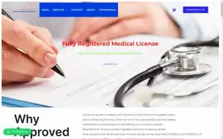 Approvedmedicallicense.com Screenshot 2024-05-27 16:12:27