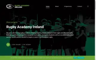 Rugbyacademyireland.ie Screenshot 2024-07-04 02:27:37
