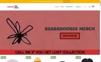 Beabadoobeemerch.shop Screenshot 2024-05-24 17:41:12