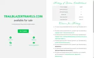 Trailblazertravels.com Screenshot 2024-04-15 08:36:04