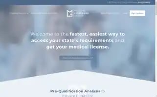 Medicallicensuregroup.com Screenshot 2024-05-16 07:26:52