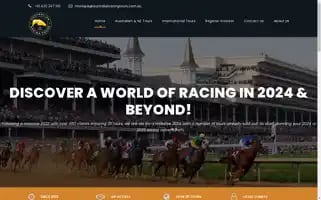 Australianracingtours.com.au Screenshot 2024-04-23 11:56:54