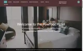 Thepowfoothotel.com Screenshot 2024-04-17 07:27:05