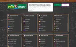 Thepornfessor.com Screenshot 2024-07-06 18:12:45