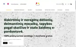 Puzzlemanija.lt Screenshot 2024-05-21 07:12:56