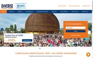 Diverseschooltravel.com Screenshot 2024-04-26 17:37:15