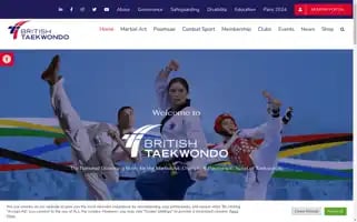 Britishtaekwondo.org.uk Screenshot 2024-06-27 12:07:14