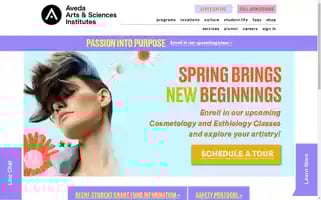 Avedaarts.edu Screenshot 2024-06-15 01:32:05