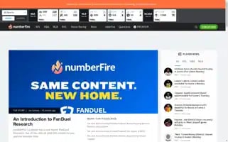 Numberfire.com Screenshot 2024-05-13 04:38:15