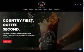 Palehorsecoffee.com Screenshot 2024-05-05 13:10:51