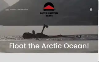 Arcticsurvivaltours.com Screenshot 2024-04-18 19:06:05