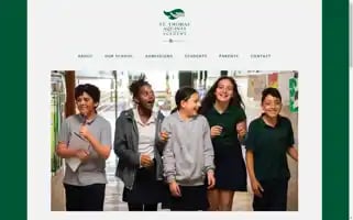 Thomasaquinasacademy.com Screenshot 2024-07-04 22:35:23