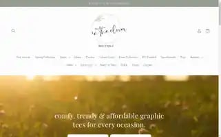 Inthecloverboutique.com Screenshot 2024-04-27 07:09:49