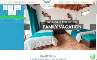 Isamarhotelgalapagos.com Screenshot 2024-04-19 08:02:39