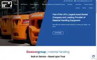 Dawsonrentalsmhe.co.uk Screenshot 2024-07-09 18:04:40