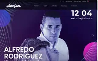 Kaunasjazz.lt Screenshot 2024-07-04 16:50:27