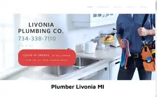 Livoniaplumbingco.com Screenshot 2024-06-13 13:58:53
