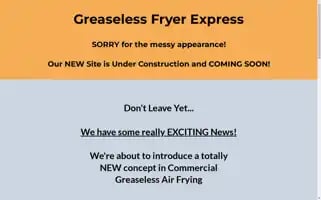 Greaselessfryerexpress.com Screenshot 2024-05-16 00:23:19