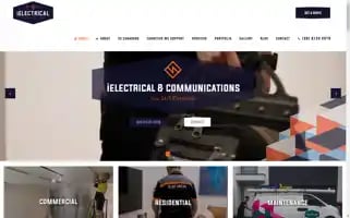 Ielectricalandcomms.com.au Screenshot 2024-07-07 08:54:13