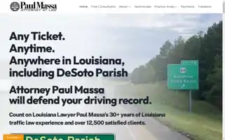 Desotospeedingticketlawyer.com Screenshot 2024-04-17 15:19:49