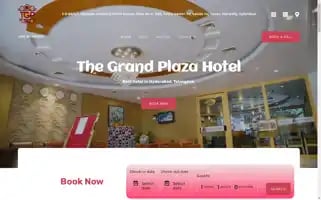 Thehotelgrandplaza.com Screenshot 2024-04-17 08:54:50