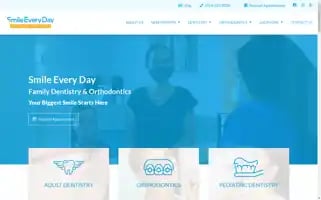 Smileeverydaydentistry.com Screenshot 2024-05-16 17:47:20
