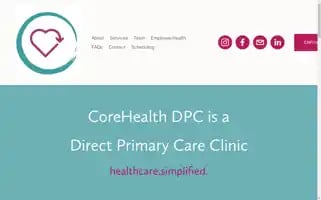 Corehealthdpc.com Screenshot 2024-07-05 01:15:50